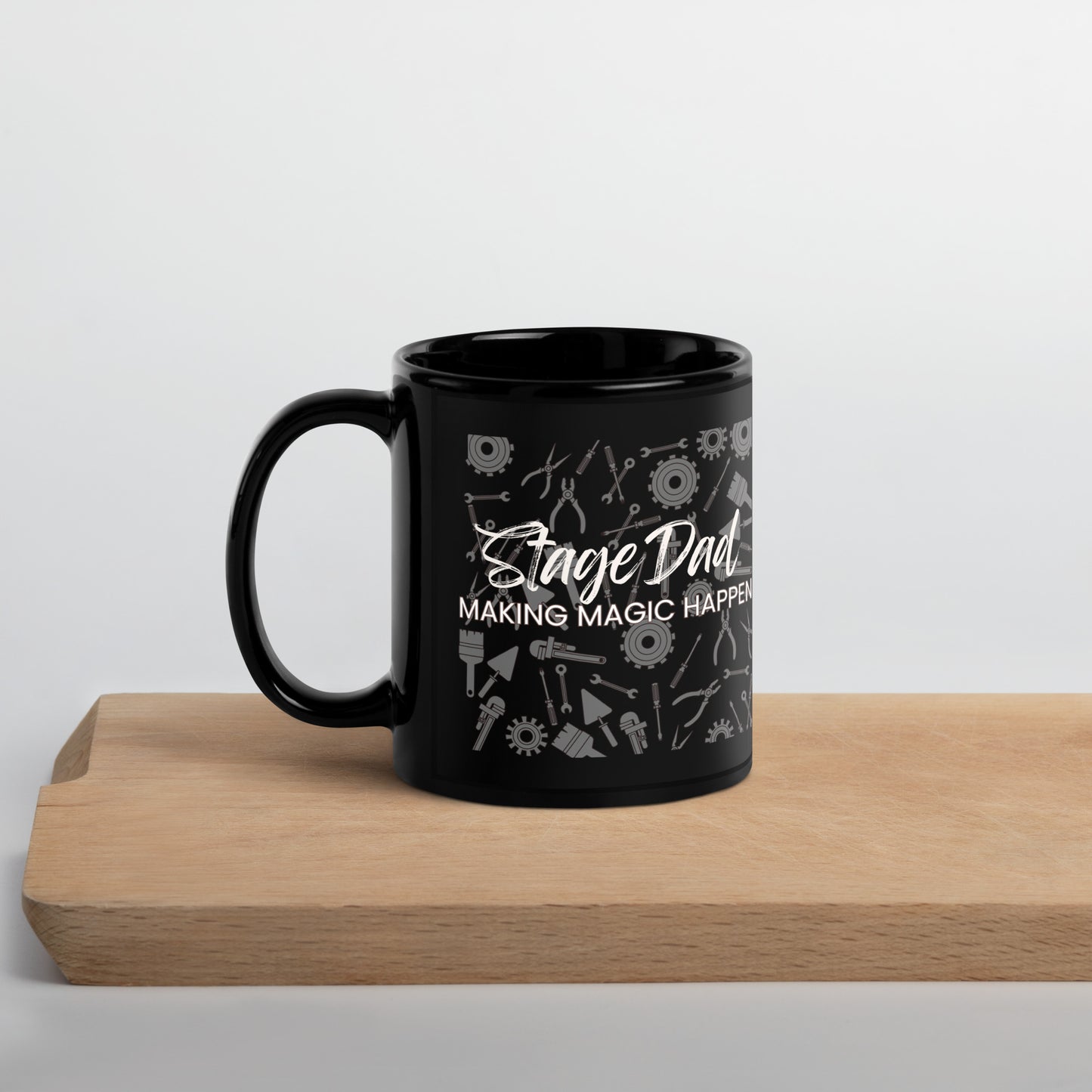 Theater Dad Mug, Drama Play Mug, Theater Parent Gift, Musical Dad Mug, Stage Crew Dad, Father's Day Gift