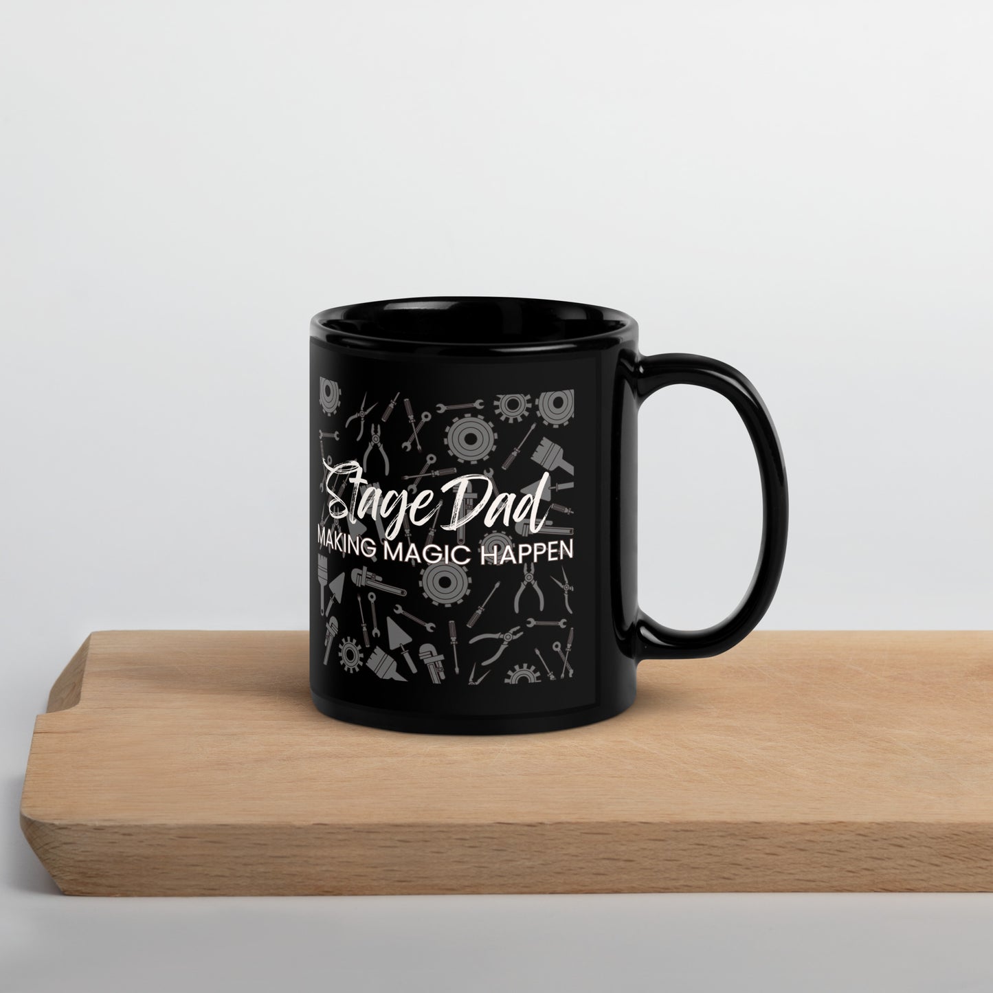 Theater Dad Mug, Drama Play Mug, Theater Parent Gift, Musical Dad Mug, Stage Crew Dad, Father's Day Gift