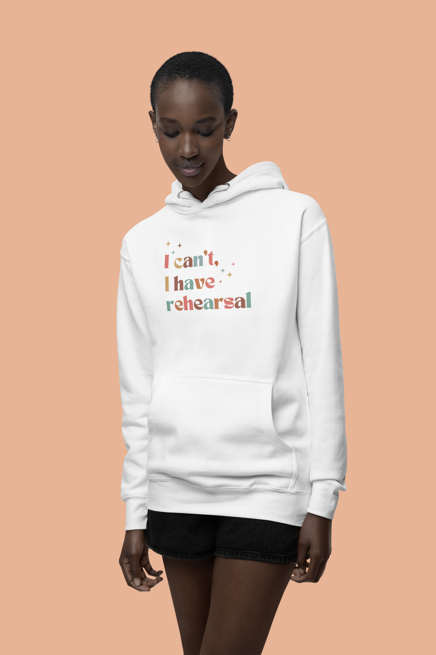 'I Can't I Have Rehearsal', Theater Hoodie, Broadway Musical Rehearsal Sweatshirt, Theater Lover