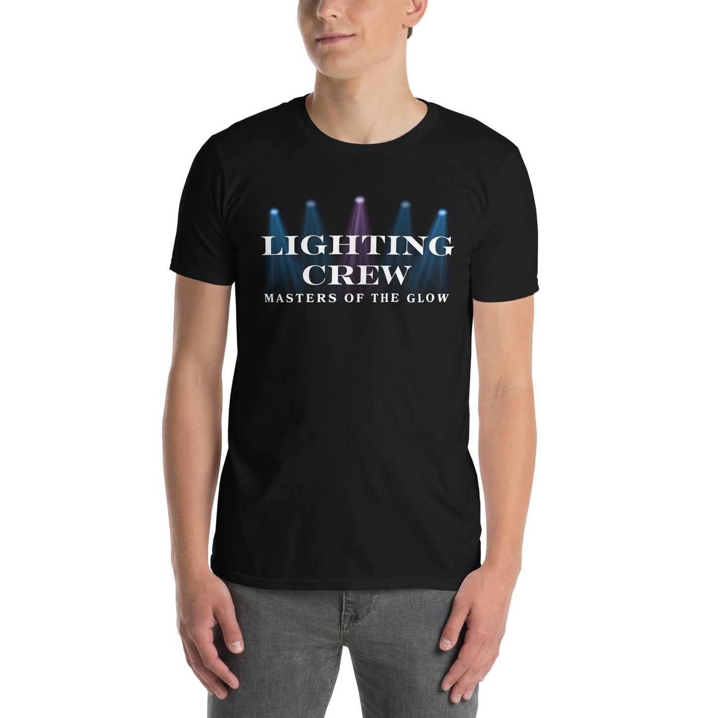 Lighting Crew T-Shirt, Masters of the Glow, Stage Crew Shirt, Musical Play Tee, Theater Gift