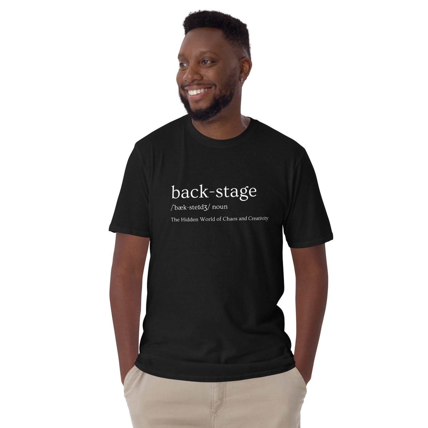 Musical Drama Theater Play T-shirt, Backstage Definition Tee, Stage Crew Gift, Theater Director Shirt
