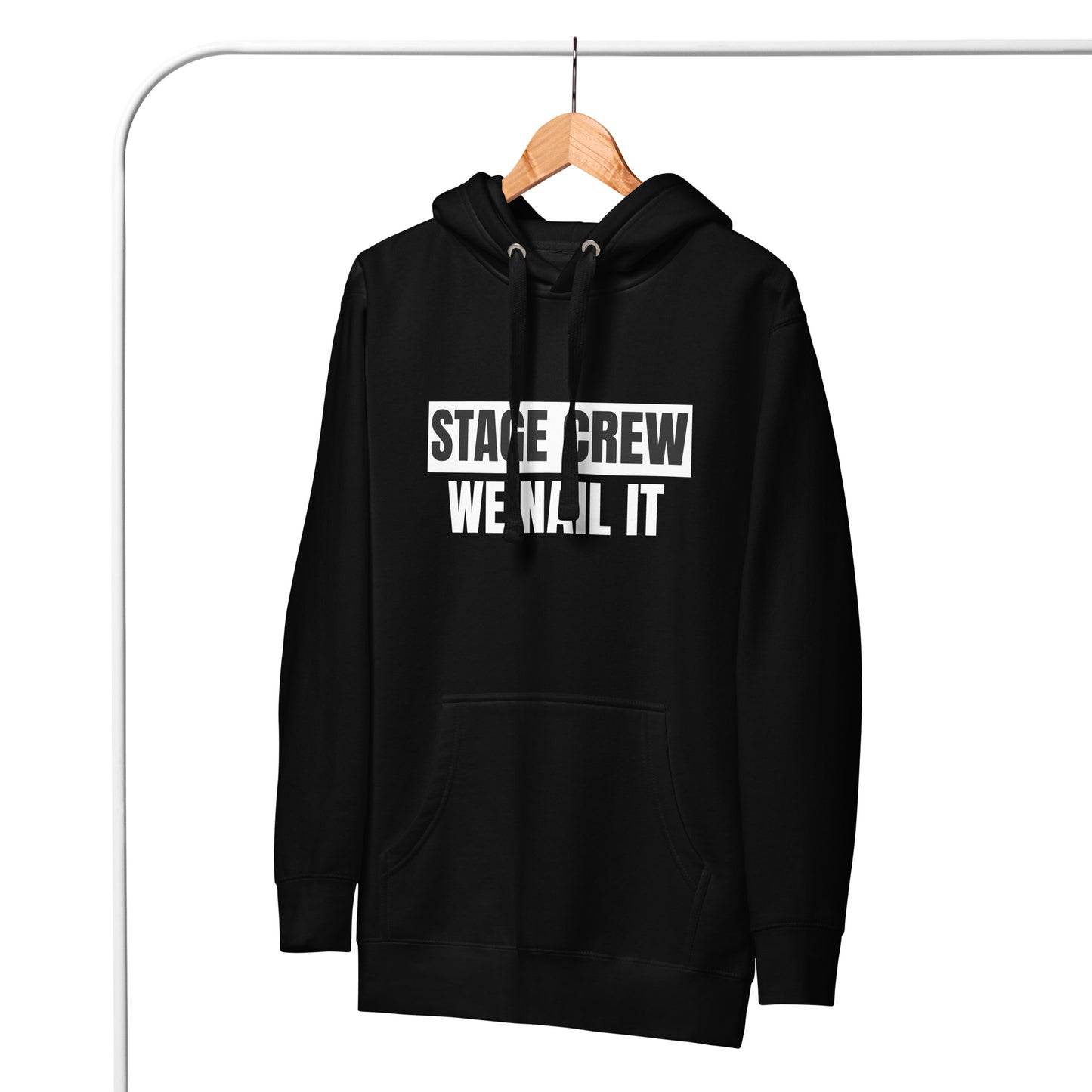 We Nail It Theater Crew Shirt, Drama Play Hoodie, Musical Lover Sweatshirt, Stage Crew Hoodie, Crew Student Sweatshirt