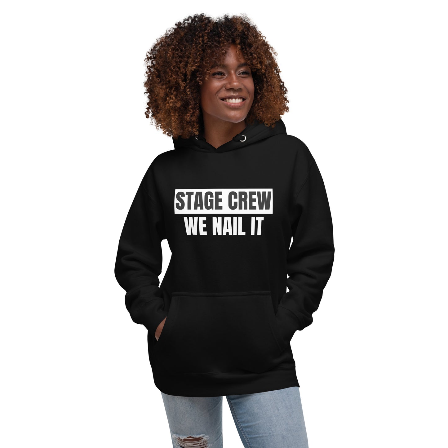 We Nail It Theater Crew Shirt, Drama Play Hoodie, Musical Lover Sweatshirt, Stage Crew Hoodie, Crew Student Sweatshirt