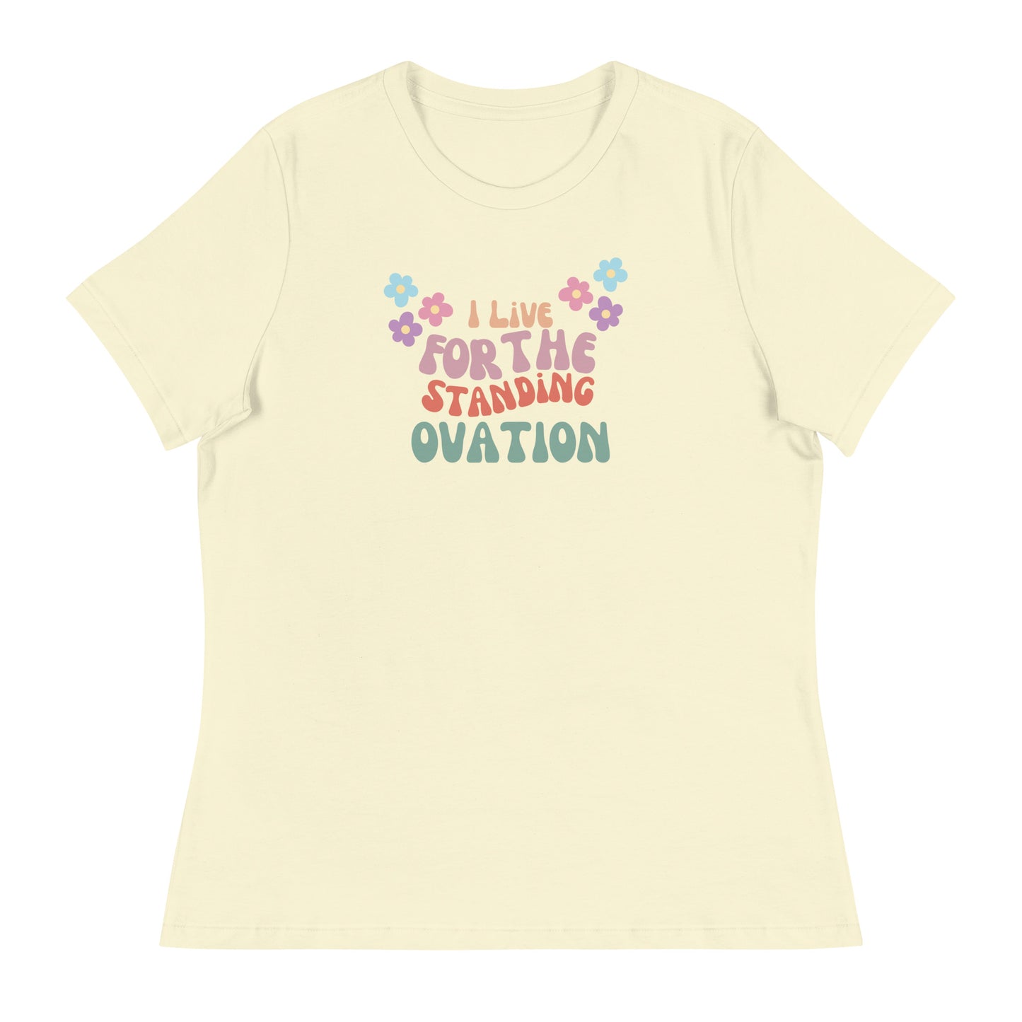 Standing Ovation Theater T-shirt, Theater Lover Tee, Musical Drama Tee, Play Shirt, Theater Student Gift