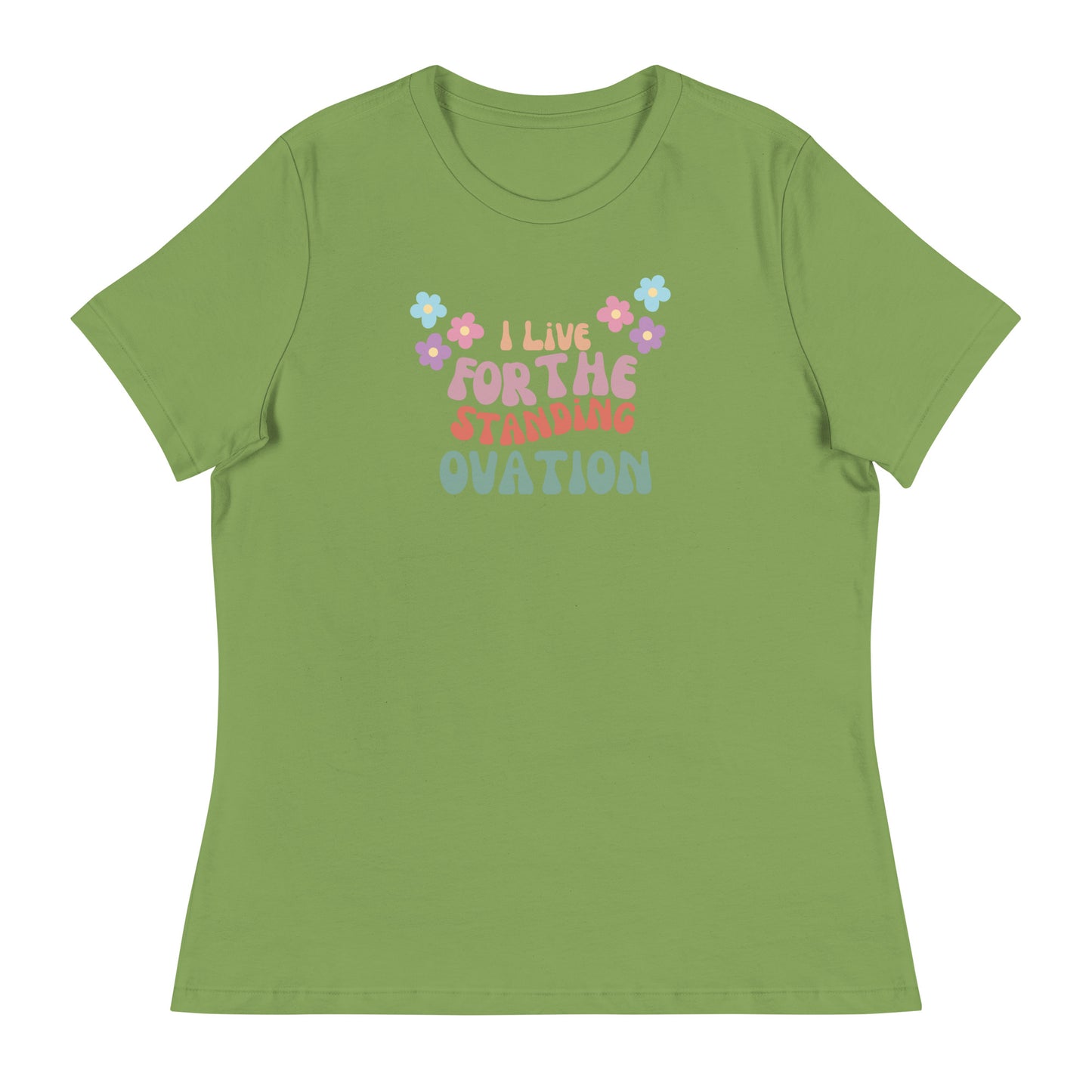 Standing Ovation Theater T-shirt, Theater Lover Tee, Musical Drama Tee, Play Shirt, Theater Student Gift