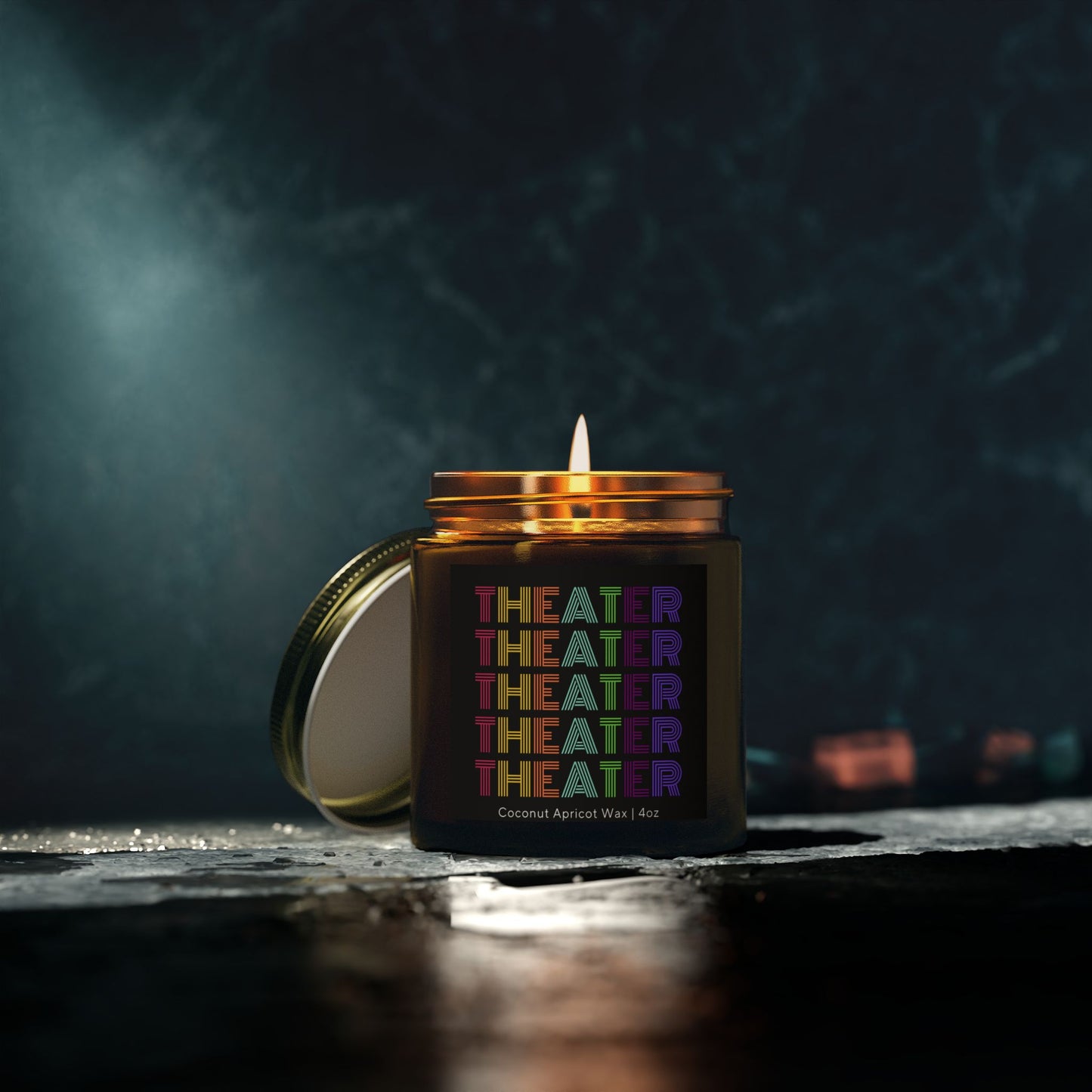 Theater Scented Candle - Perfect Gift for Theater Lovers, Actors, and Performers, Theater Decor for Home or Rehearsal Room