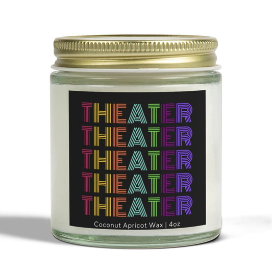 Theater Scented Candle - Perfect Gift for Theater Lovers, Actors, and Performers, Theater Decor for Home or Rehearsal Room