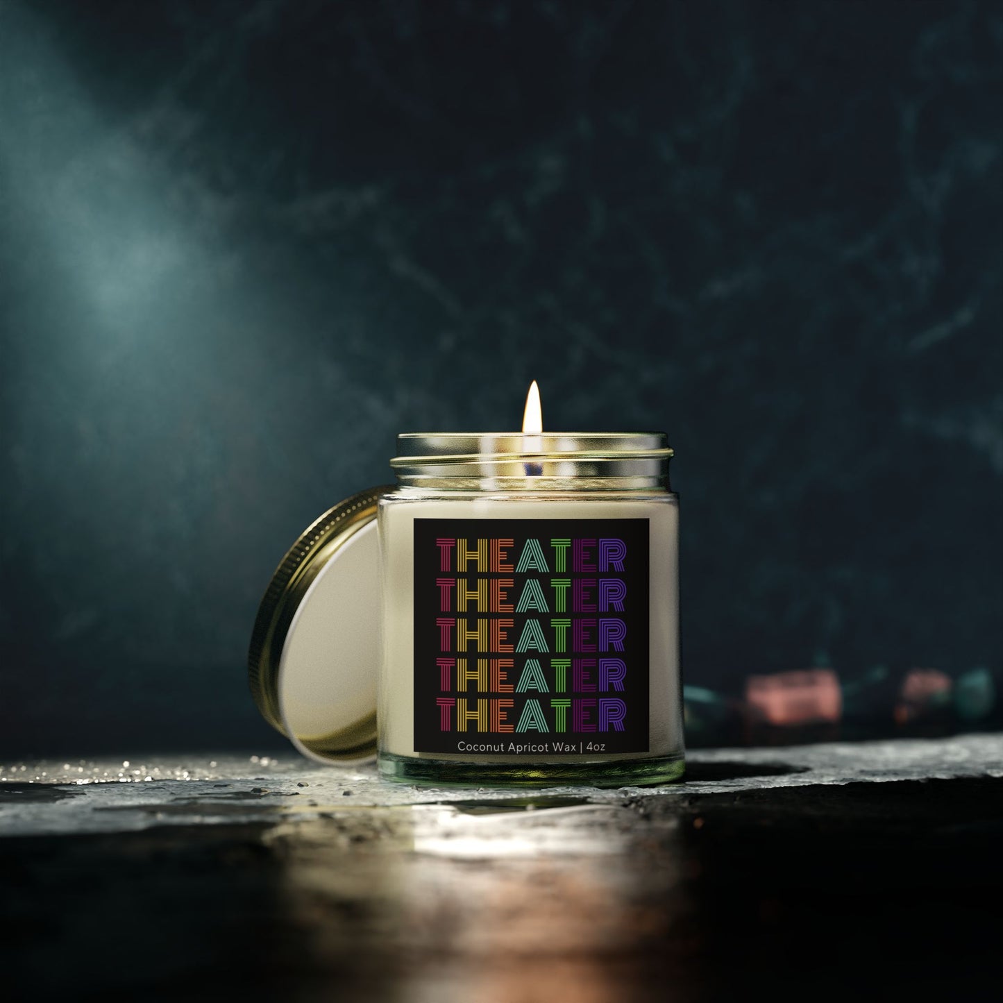 Theater Scented Candle - Perfect Gift for Theater Lovers, Actors, and Performers, Theater Decor for Home or Rehearsal Room