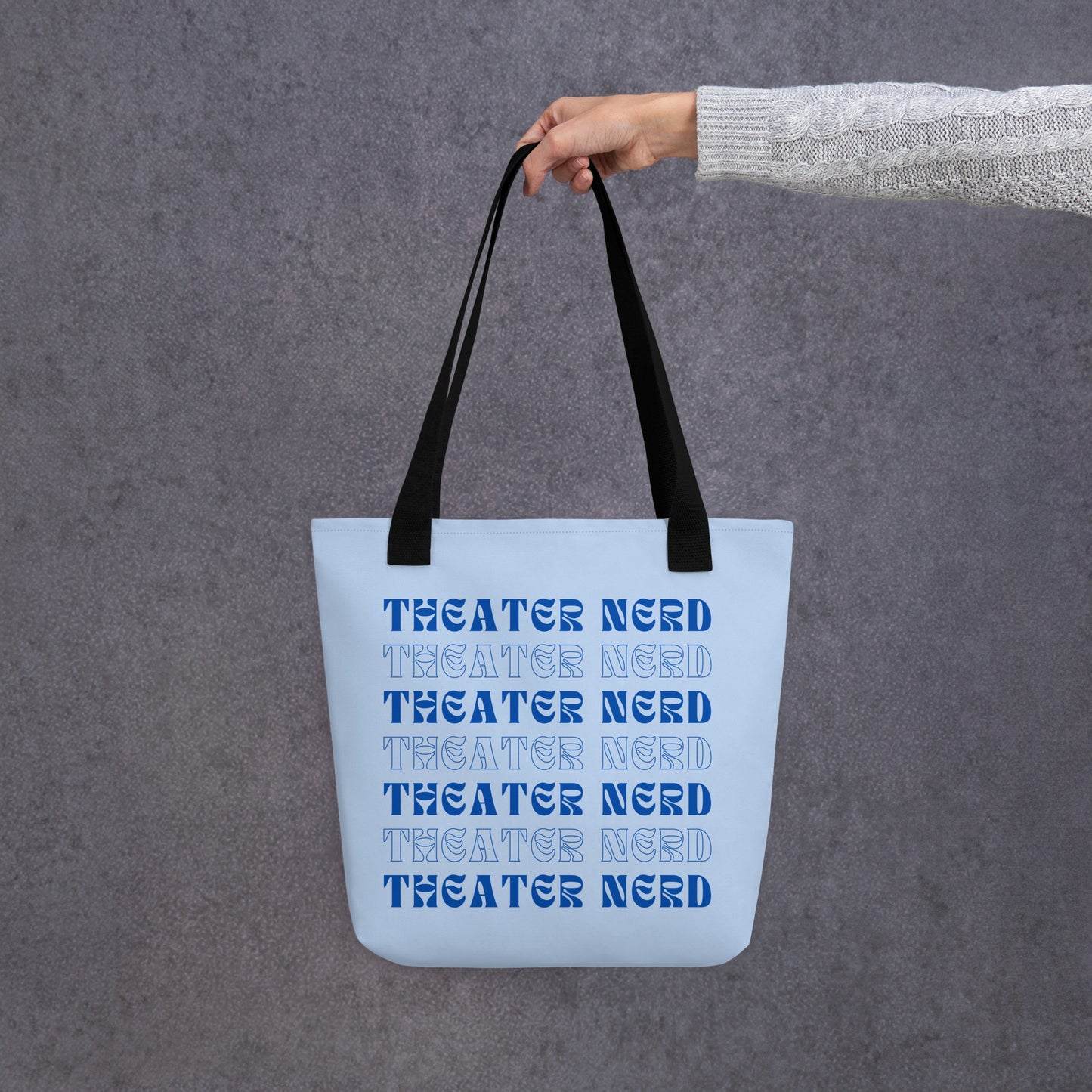 Theater Tote Bag, Theater Nerd Tote, Musical Theater Bag, Play Rehearsal Gear, Theater Lover Gift