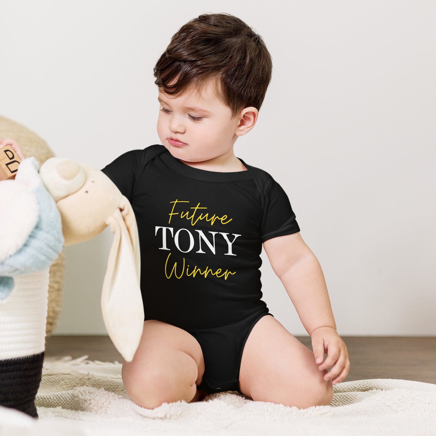 Future Tony Winner Baby Onesie, Musical Theater Gift, Drama Baby Clothes, Theater Parent Bodysuit, Musical Inspired Onesie