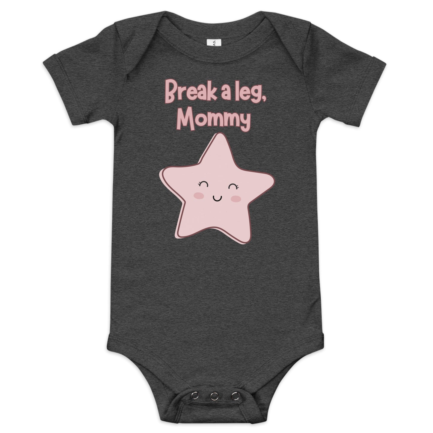 Theatre Break A Leg Mommy Baby Onesie, Musical Drama Infant Bodysuit, Theatre Parent Gift, Theatre Baby Shower Gift