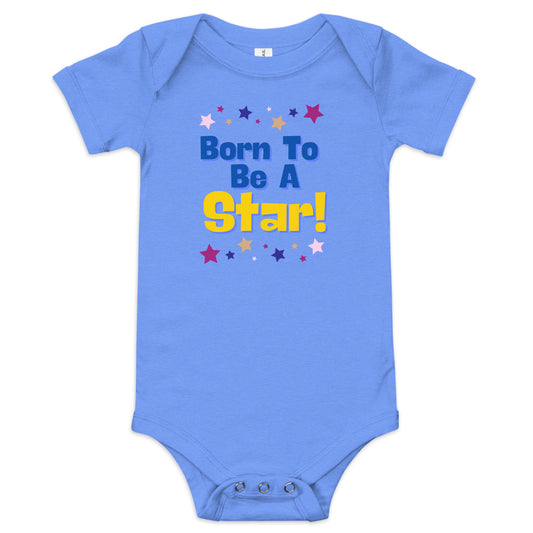 Born to Be a Star Baby Musical Theater Onesie, Drama Play Outfit, Broadway Baby Gift