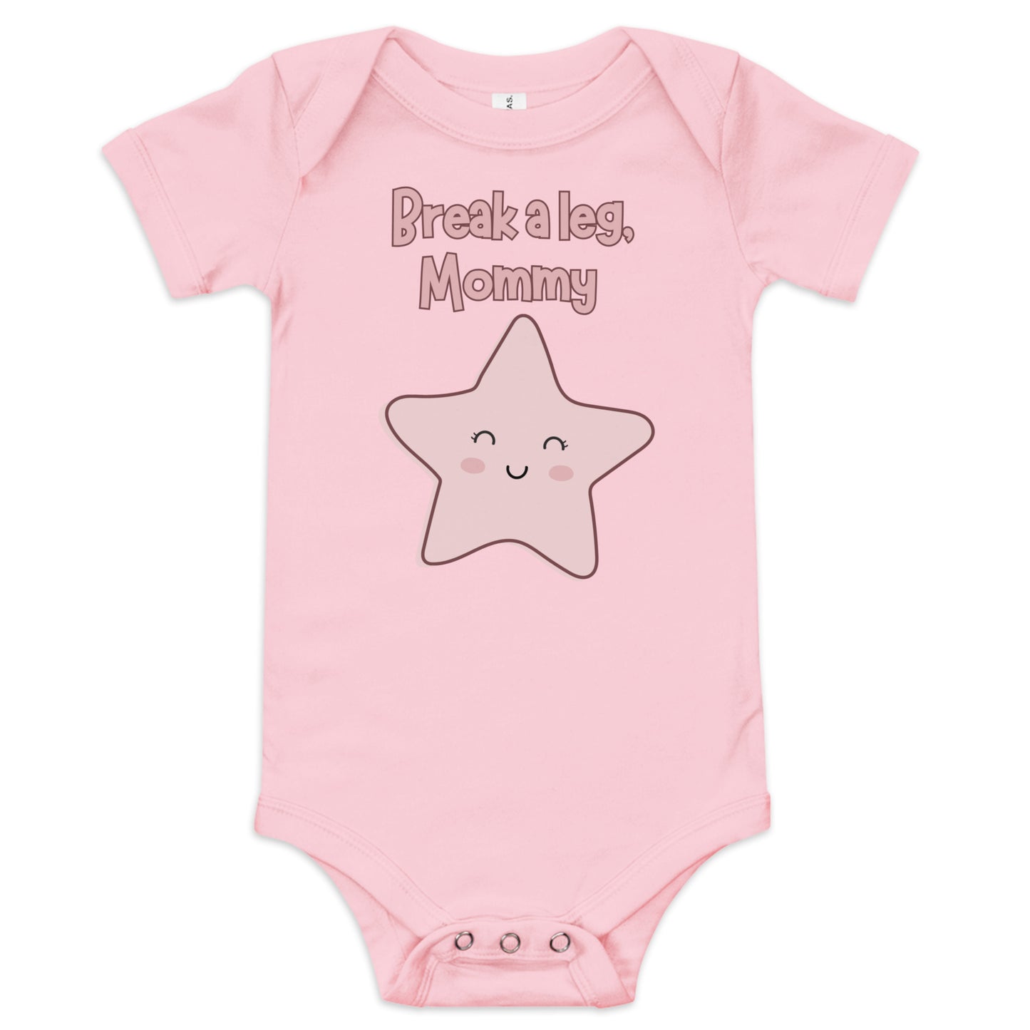 Theatre Break A Leg Mommy Baby Onesie, Musical Drama Infant Bodysuit, Theatre Parent Gift, Theatre Baby Shower Gift