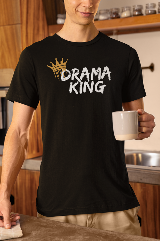 Drama King Tee, Theater Lover Unisex T-Shirt, Musicals Shirt, Plays Gift, Theater Student