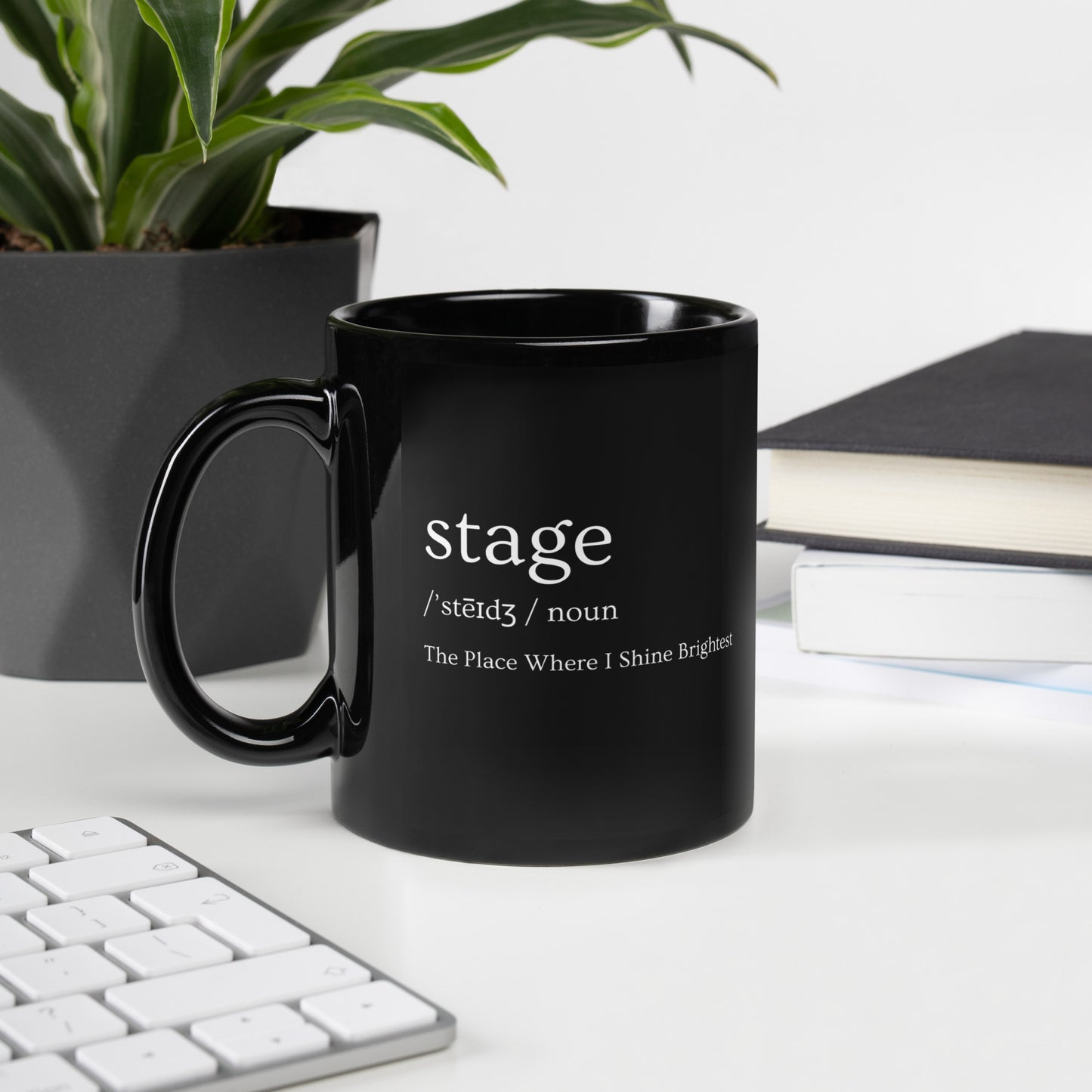 Stage Definition Mug, Musical Theater Gift, Drama Rehearsal Cup, Play Director Gift, Theatre Coffee Mug, Ceramic Stage Crew Mug, Theatre Definition Gift, Theater Play Rehearsal Cup, Musical Director Gift