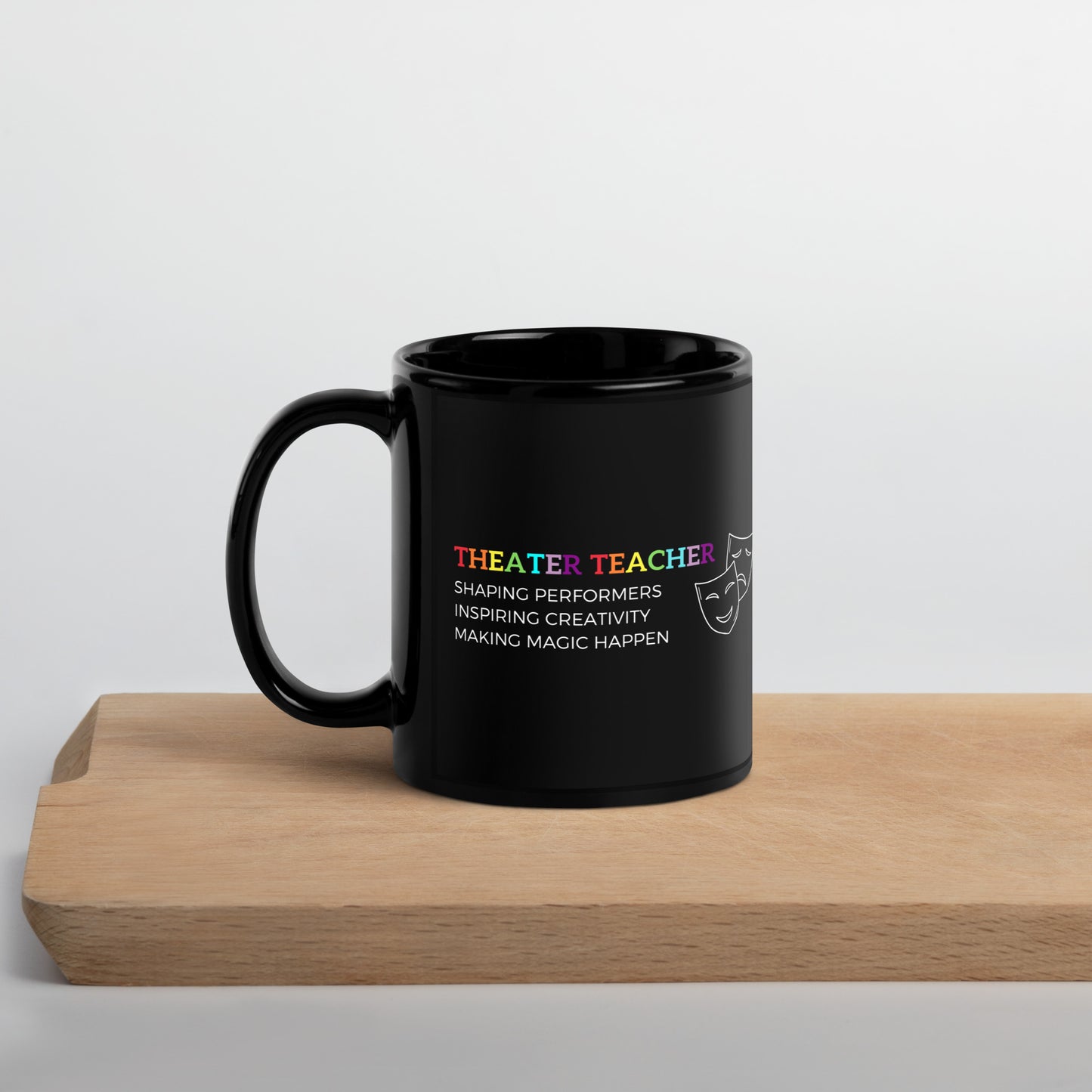 Theater Teacher Mug, Musical Drama Coffee Cup, Director Gift, Play Rehearsal, Inspiring Dreams, Inspiring Dreams Theater Teacher Mug, Theater Coffee Cup, Drama Director Gift, Play Rehearsal