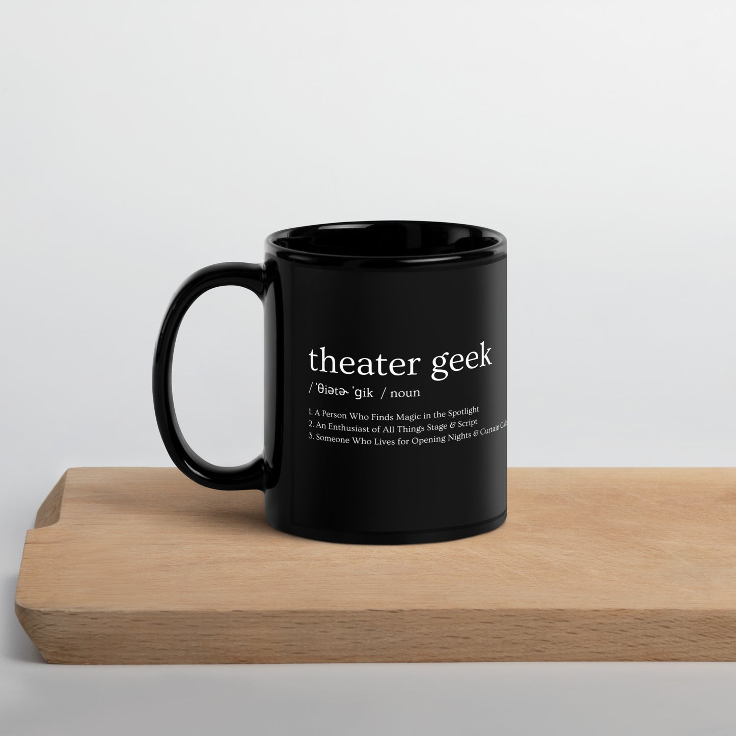 Theater Lover Mug, Theater Geek Mug, Play Gift, Theater Director Gift, Drama Club, Musical Lover Gift