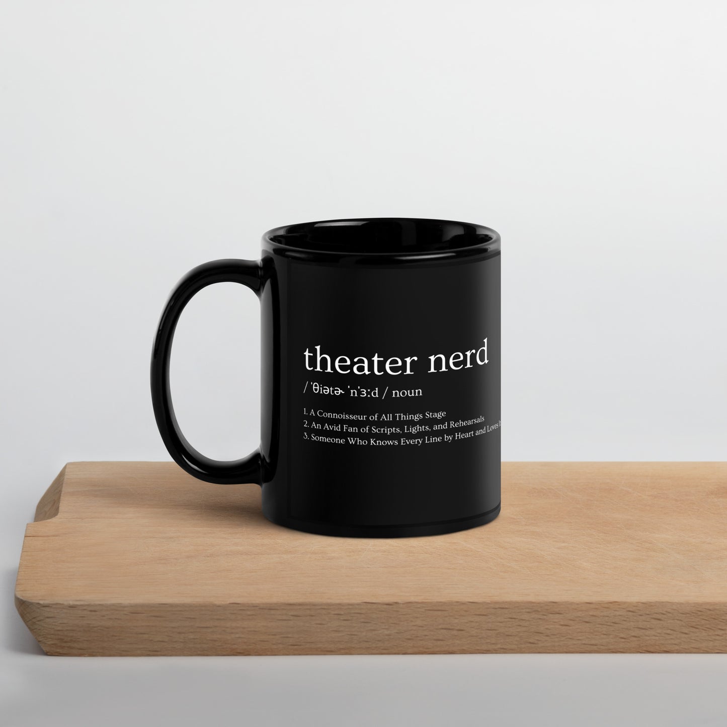 Play Theater Nerd Mug, Musical Drama Gift for Theater Student, Theater Nerd Definition, Unique Theater Gift