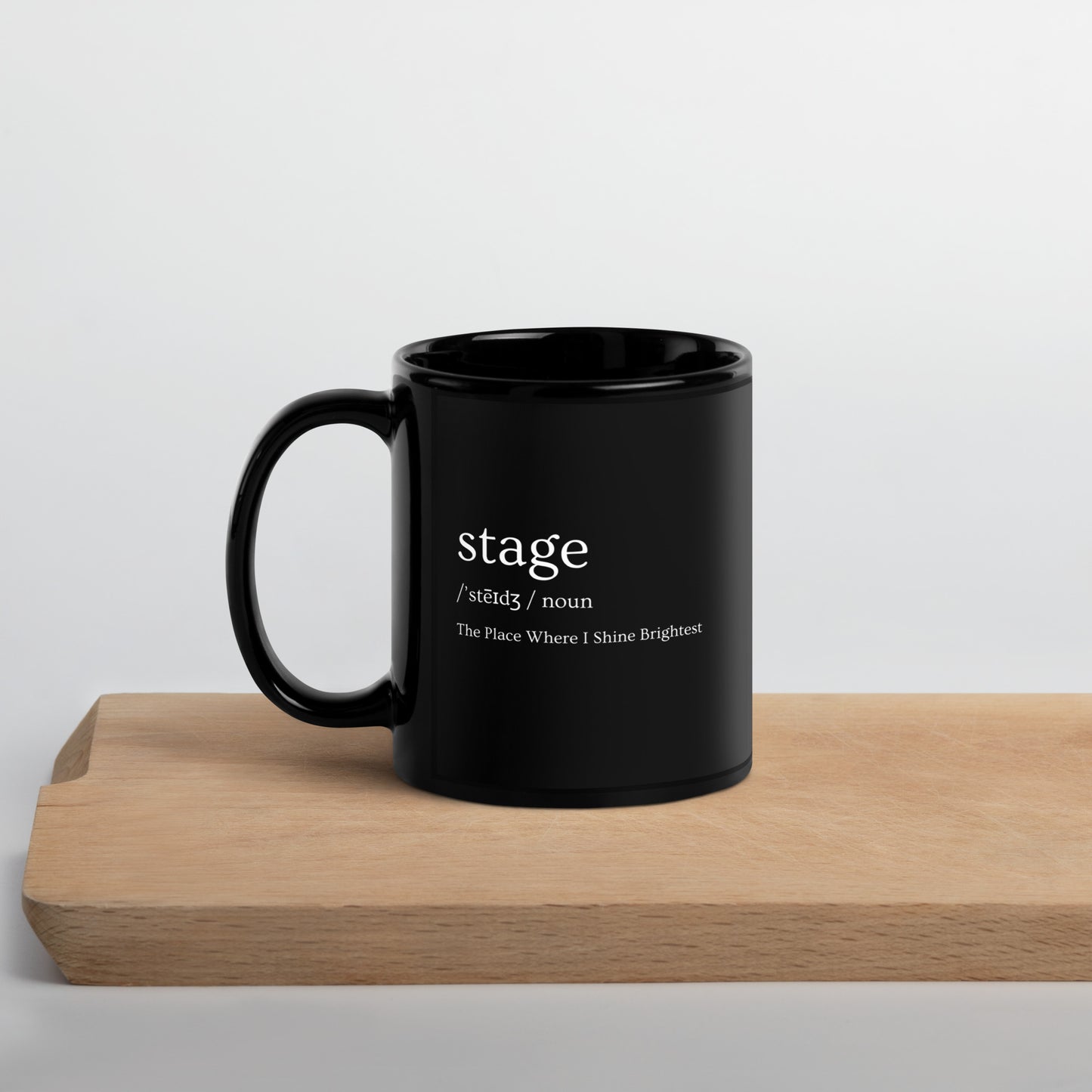 Stage Definition Mug, Musical Theater Gift, Drama Rehearsal Cup, Play Director Gift, Theatre Coffee Mug, Ceramic Stage Crew Mug, Theatre Definition Gift, Theater Play Rehearsal Cup, Musical Director Gift