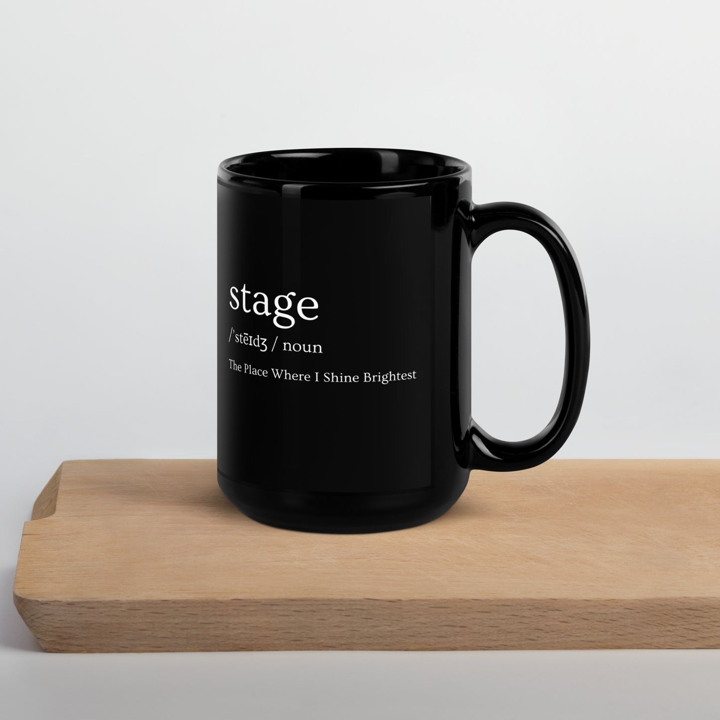 Stage Definition Mug, Musical Theater Gift, Drama Rehearsal Cup, Play Director Gift, Theatre Coffee Mug, Ceramic Stage Crew Mug, Theatre Definition Gift, Theater Play Rehearsal Cup, Musical Director Gift