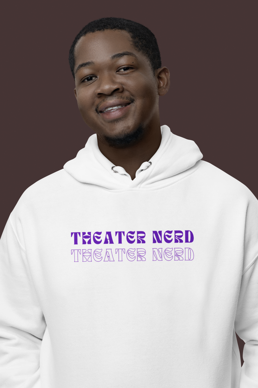 Theater Lover Sweatshirt, Drama Student Gift, Musical Theatre Nerd Pullover, Proud Theater Nerd