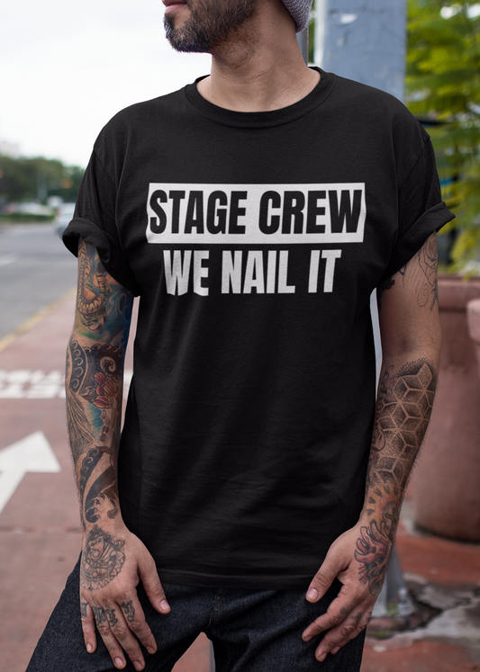 Theater Stage Crew Shirt, Drama Play Tee, Theater Lover Gift, Musical Crew Shirt, Crew Member Gift