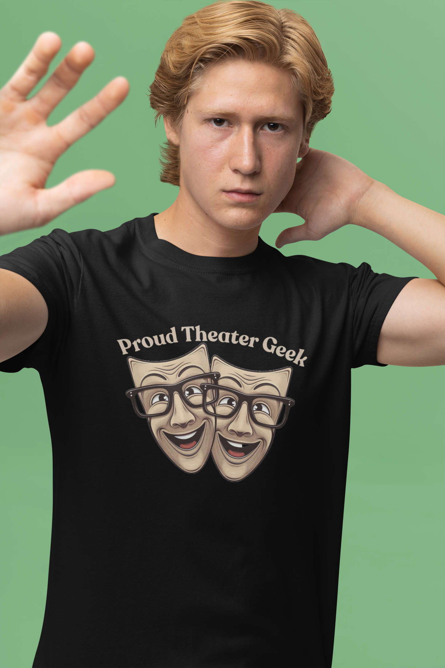 Theater Lover Shirt, Proud Theater Geek Tee, Drama Play Gift, Theater Student T-Shirt, Musical Lover Gift