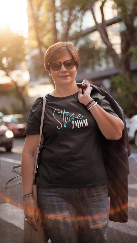 Stage Mom T-shirt, Drama Lover Tee, Musical Play Shirt, Theater Gift, Acting Mom Gift