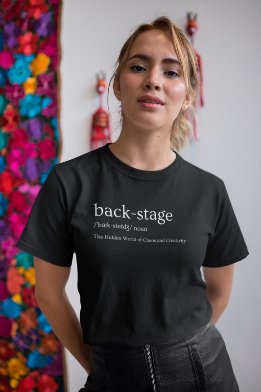 Musical Drama Theater Play T-shirt, Backstage Definition Tee, Stage Crew Gift, Theater Director Shirt