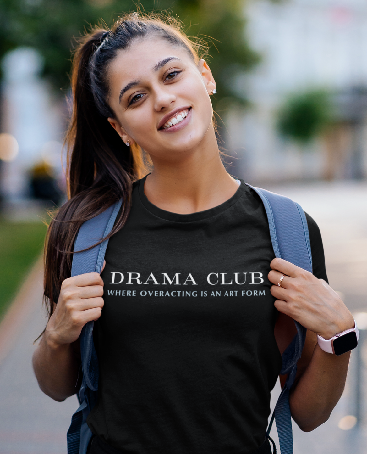 Drama Club Short-Sleeve T-Shirt, Theater Lover Tee, Overacting Is An Art Form Tee, Drama Club Shirt, Drama Lover T-Shirt, Theater Gift Tee