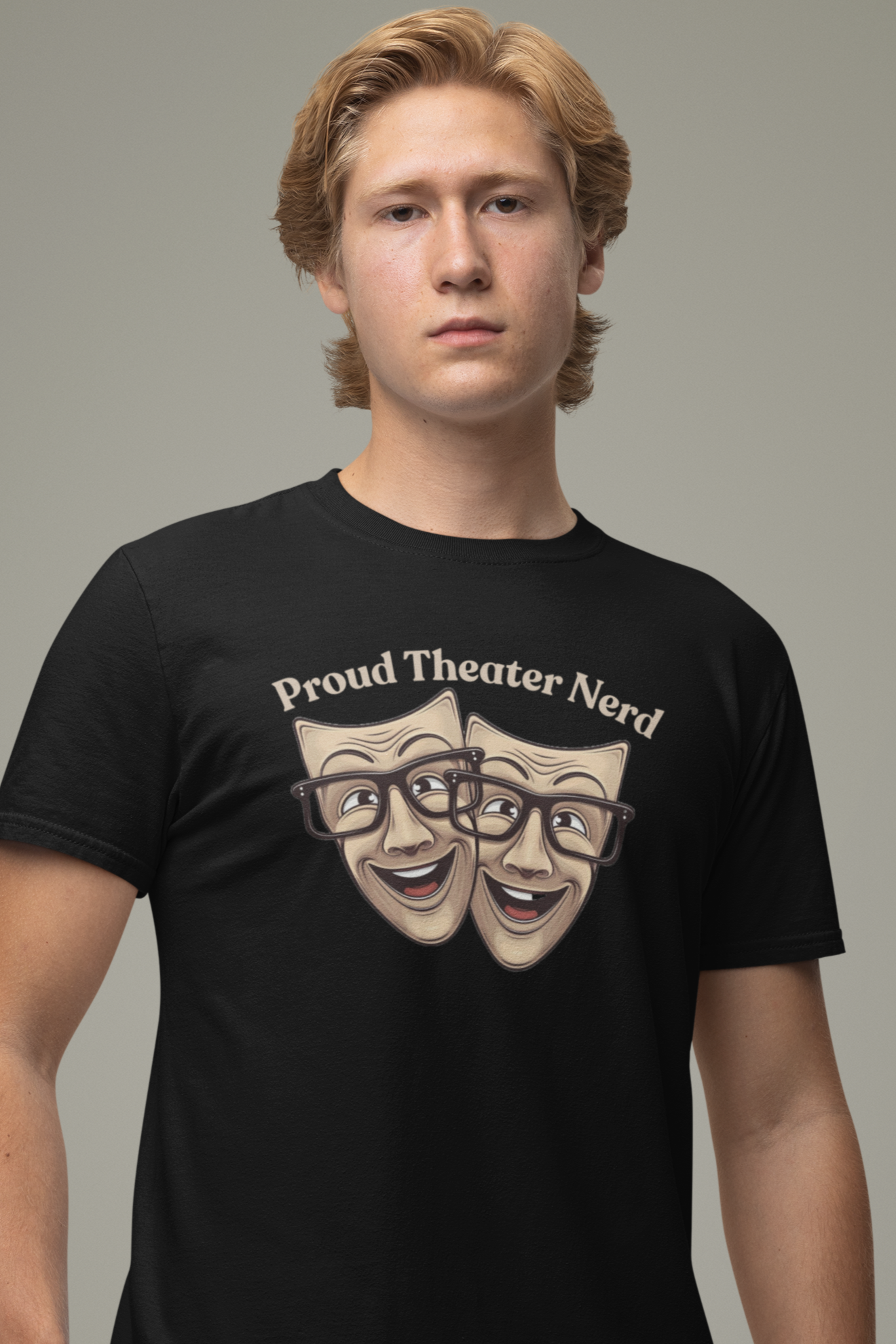 Theater Lover Tee, Drama Student Shirt, Musical Play Gift, Proud Theater Nerd Gift, Theater Geek Top