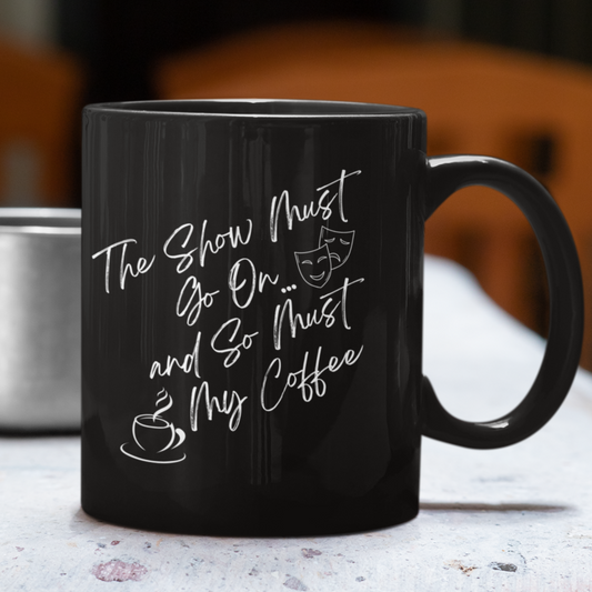 Musical Theater Coffee Mug, Drama Play Mug, Theater Student Gift Mug, Director Mug, Rehearsal Mug