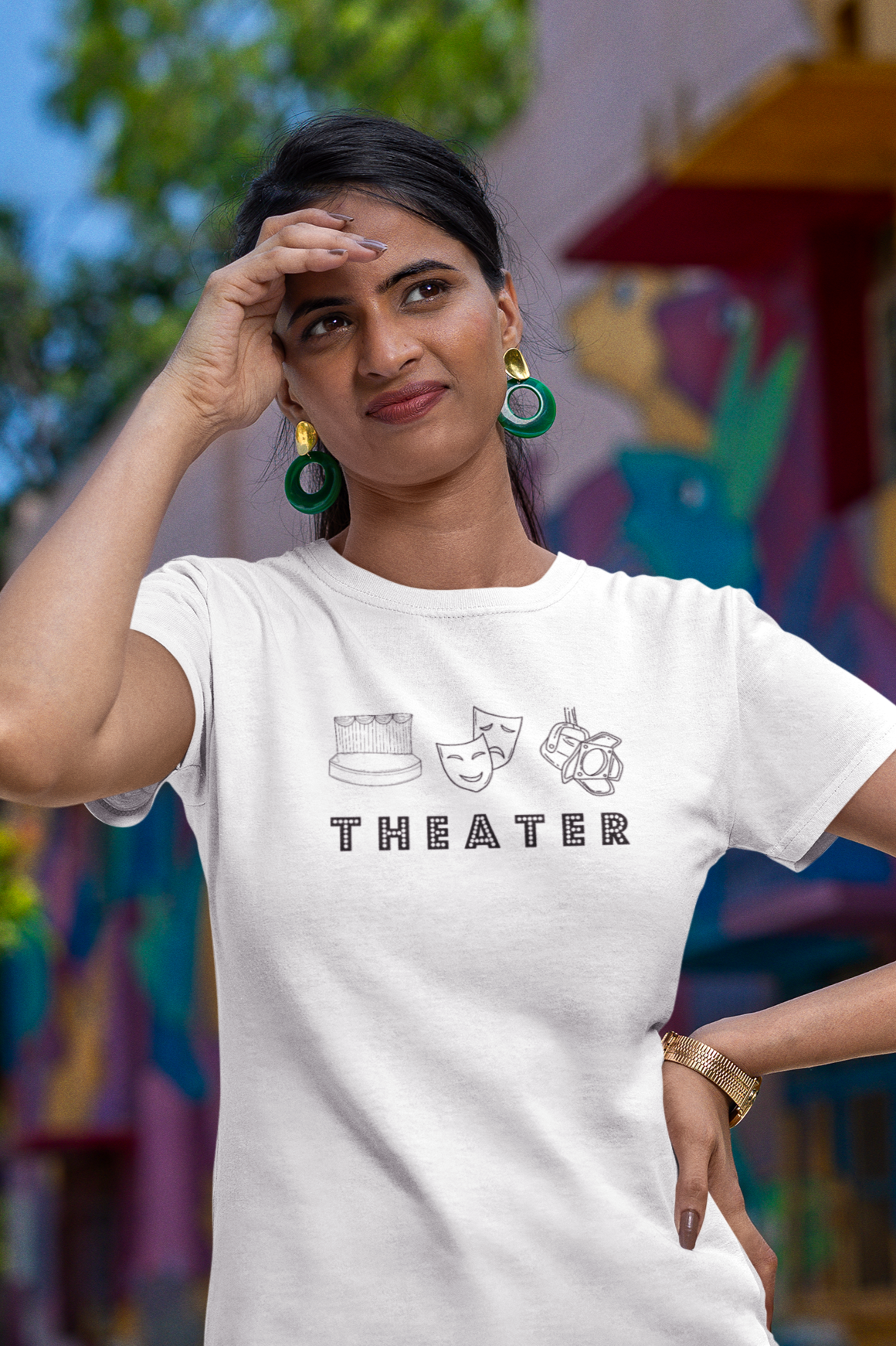 Theater T-shirt, Drama Lover Tee, Musical Play Shirt, Acting Student Gift, Theater Gift