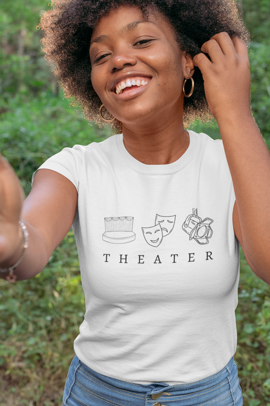 Theater T-shirt, Play Lover Tee, Drama Student Shirt, Theater Student Gift, Acting Gift