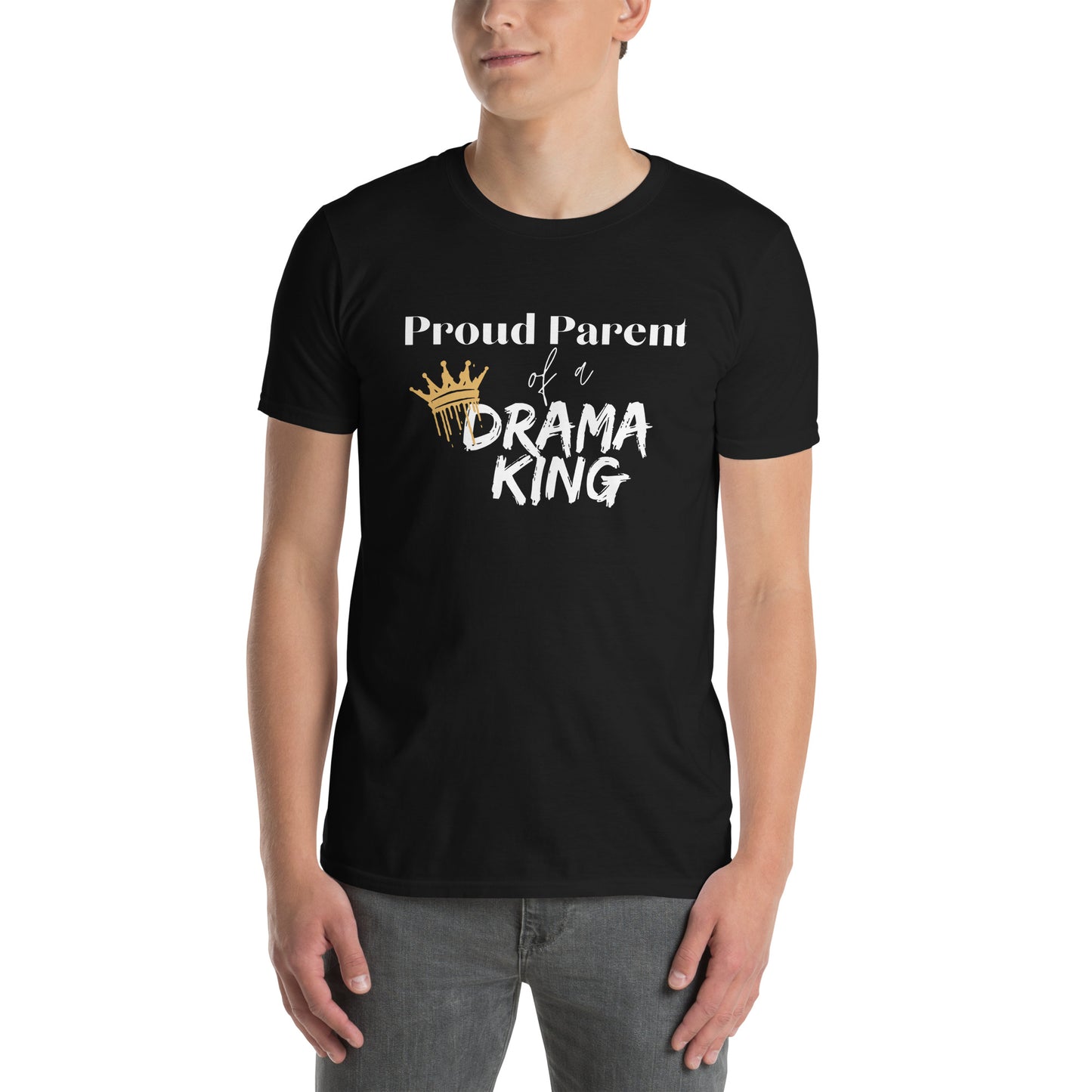 Theater Parent Drama King T-Shirt, Theater Lover Tee, Musical Play Shirt, Proud Theater Mom Gift, Drama Dad