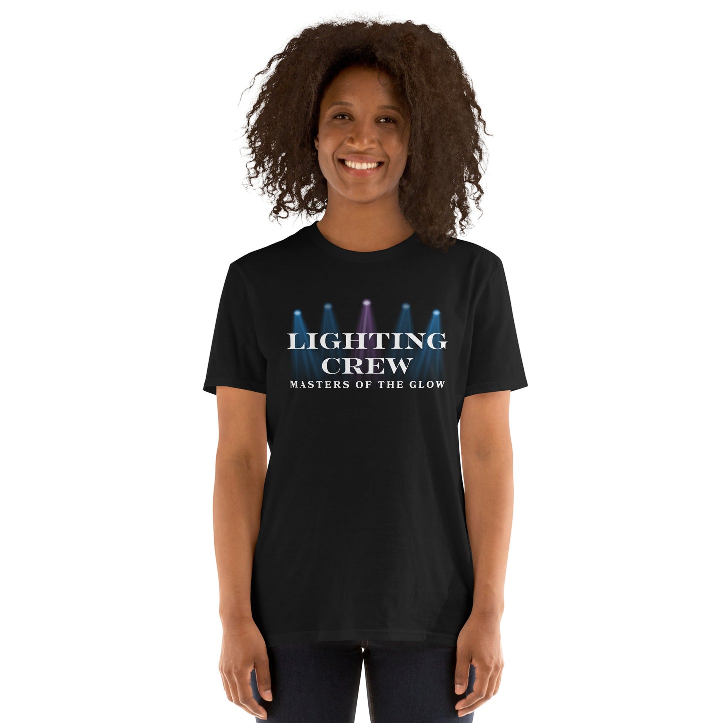 Lighting Crew T-Shirt, Masters of the Glow, Stage Crew Shirt, Musical Play Tee, Theater Gift