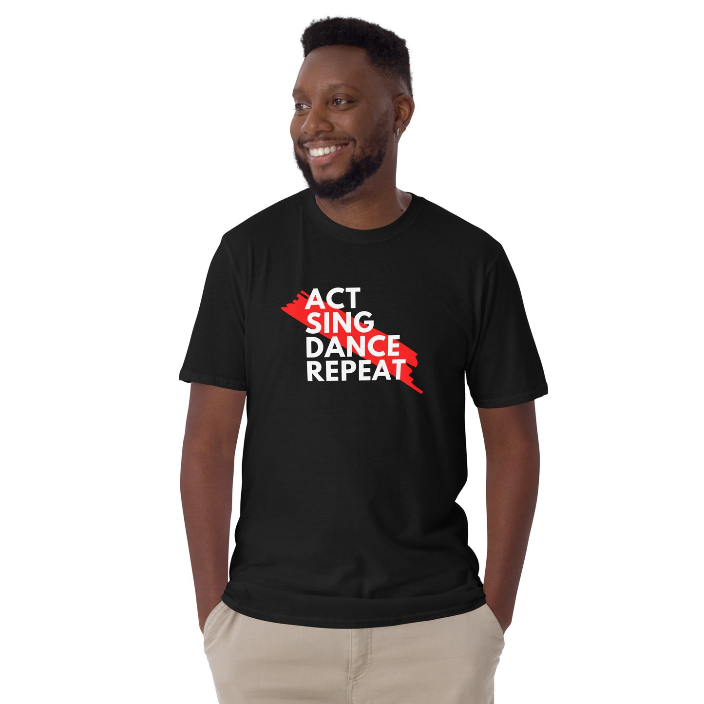 Act Sing Dance Repeat Shirt, Musical Tee, Performer T-shirt, Theater Gift, Rehearsal Shirt