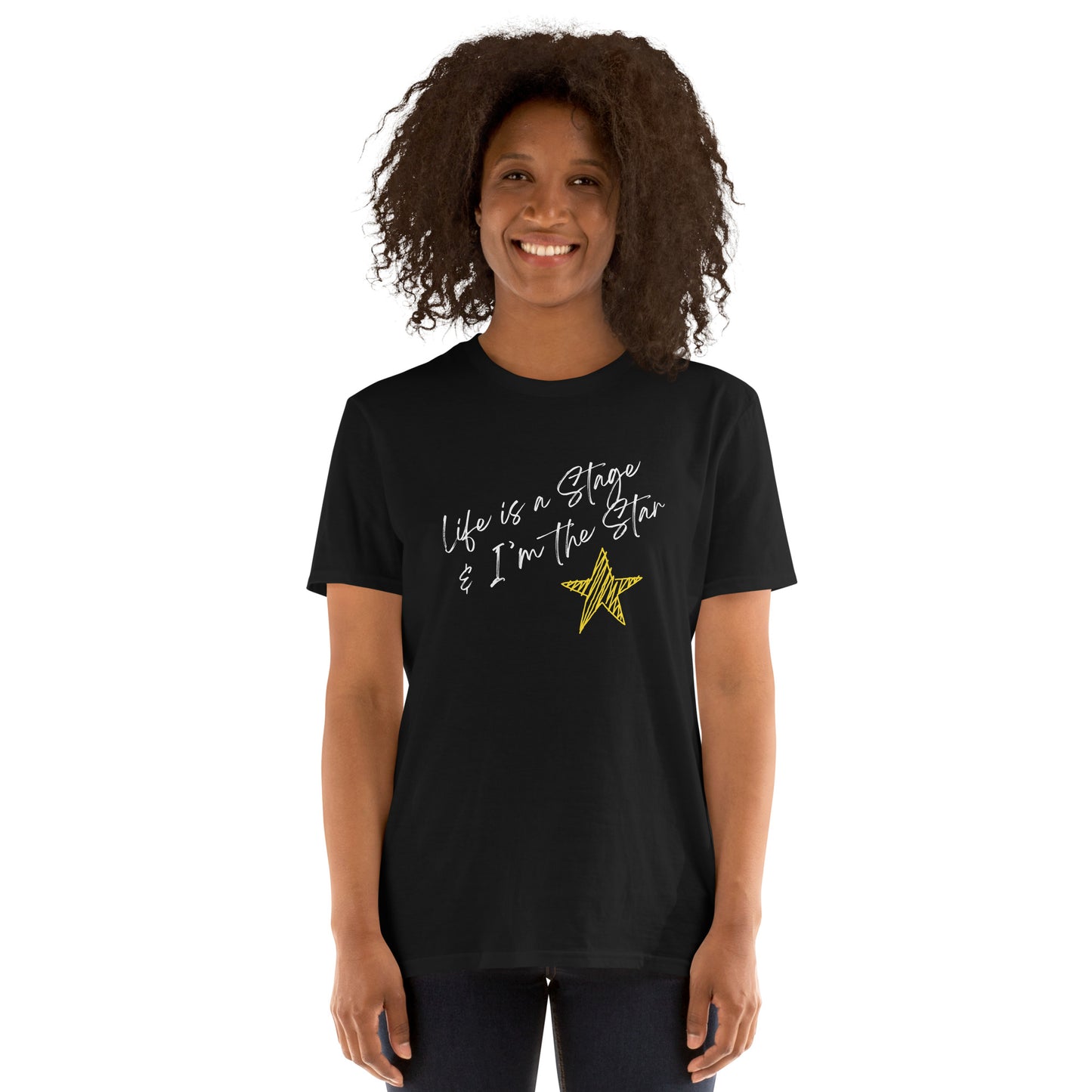 Drama Queen Shirt "Life is a Stage & I'm the Star", Theater Lover Tee, Play Gift