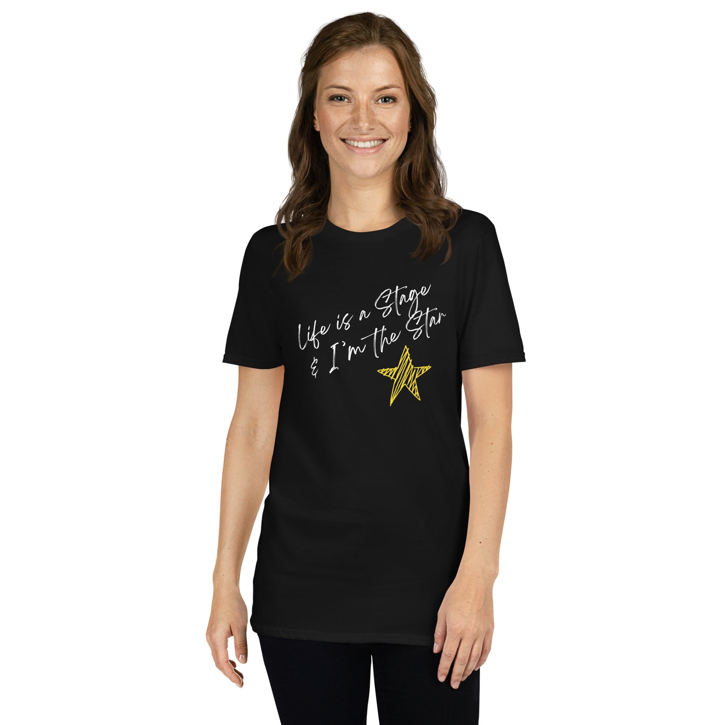 Drama Queen Shirt "Life is a Stage & I'm the Star", Theater Lover Tee, Play Gift