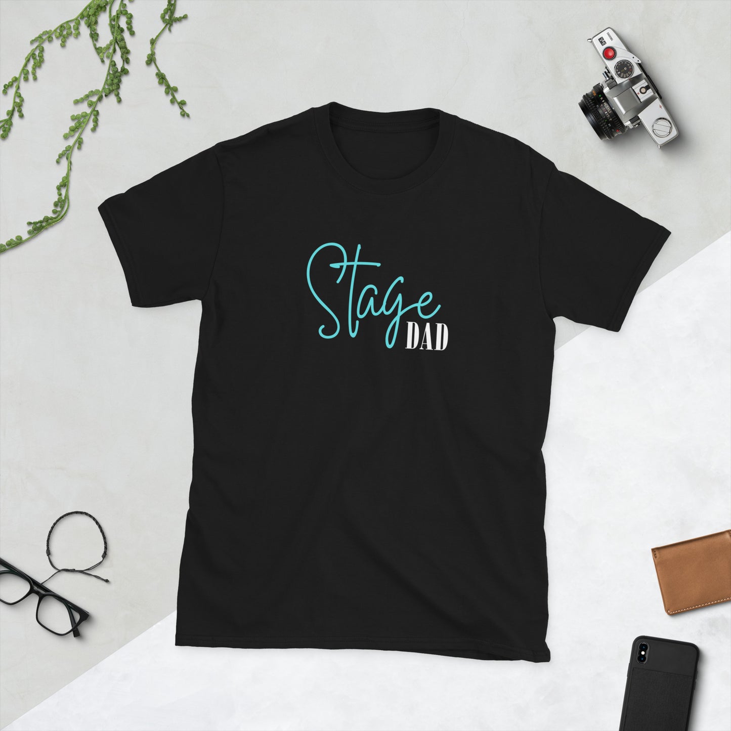 Stage Dad T-Shirt, Drama Play Tee, Musical Stage Lover Gift, Dad Gift Shirt, Theater Parent Gift