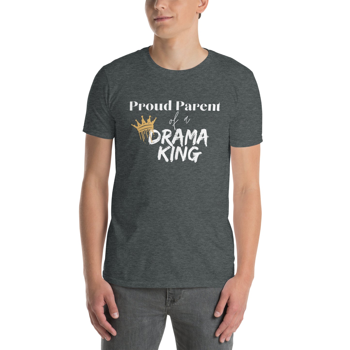 Theater Parent Drama King T-Shirt, Theater Lover Tee, Musical Play Shirt, Proud Theater Mom Gift, Drama Dad