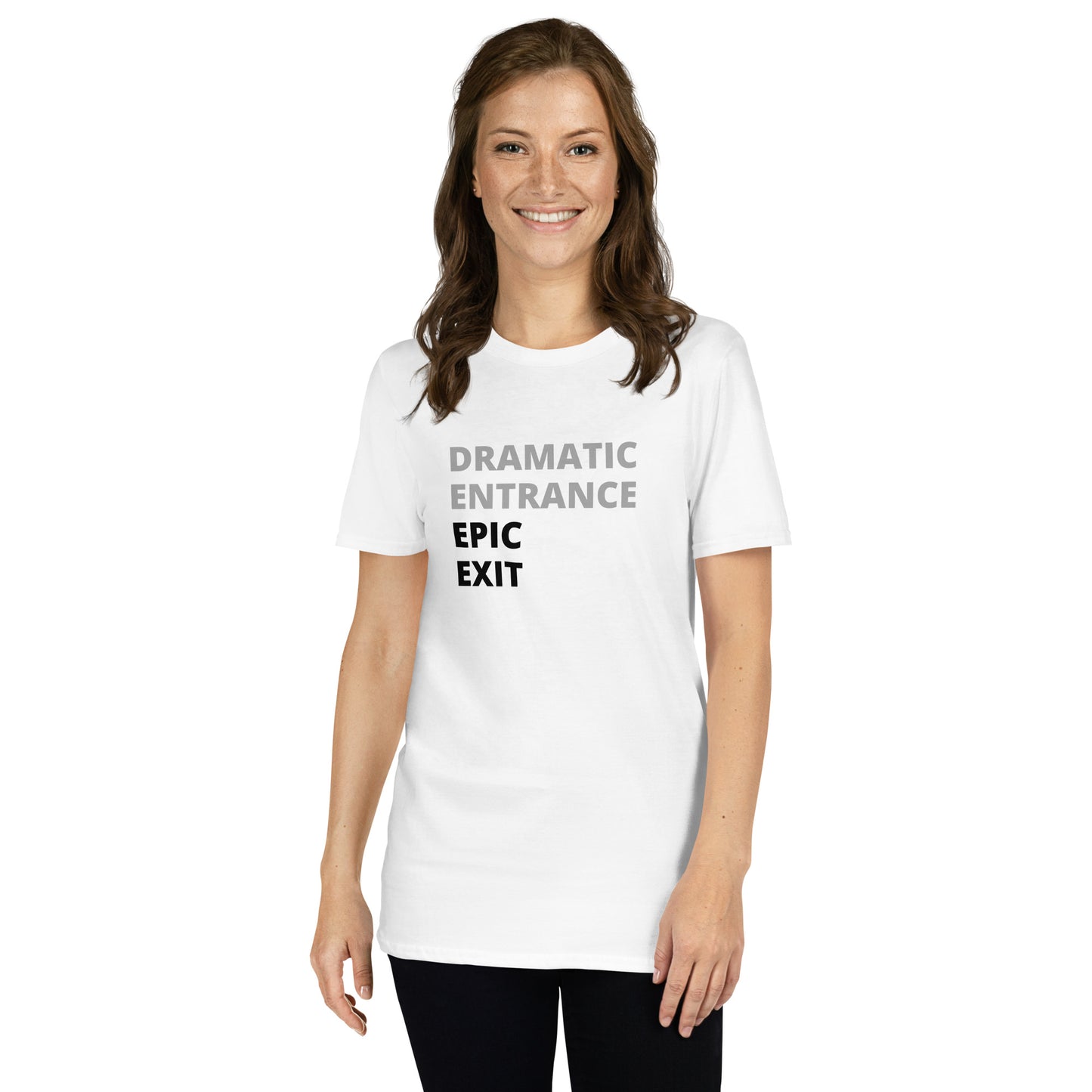 Theater Lover T-shirt, Drama Plays Tee, Drama Club Shirt, Dramatic Entrance Epic Exit