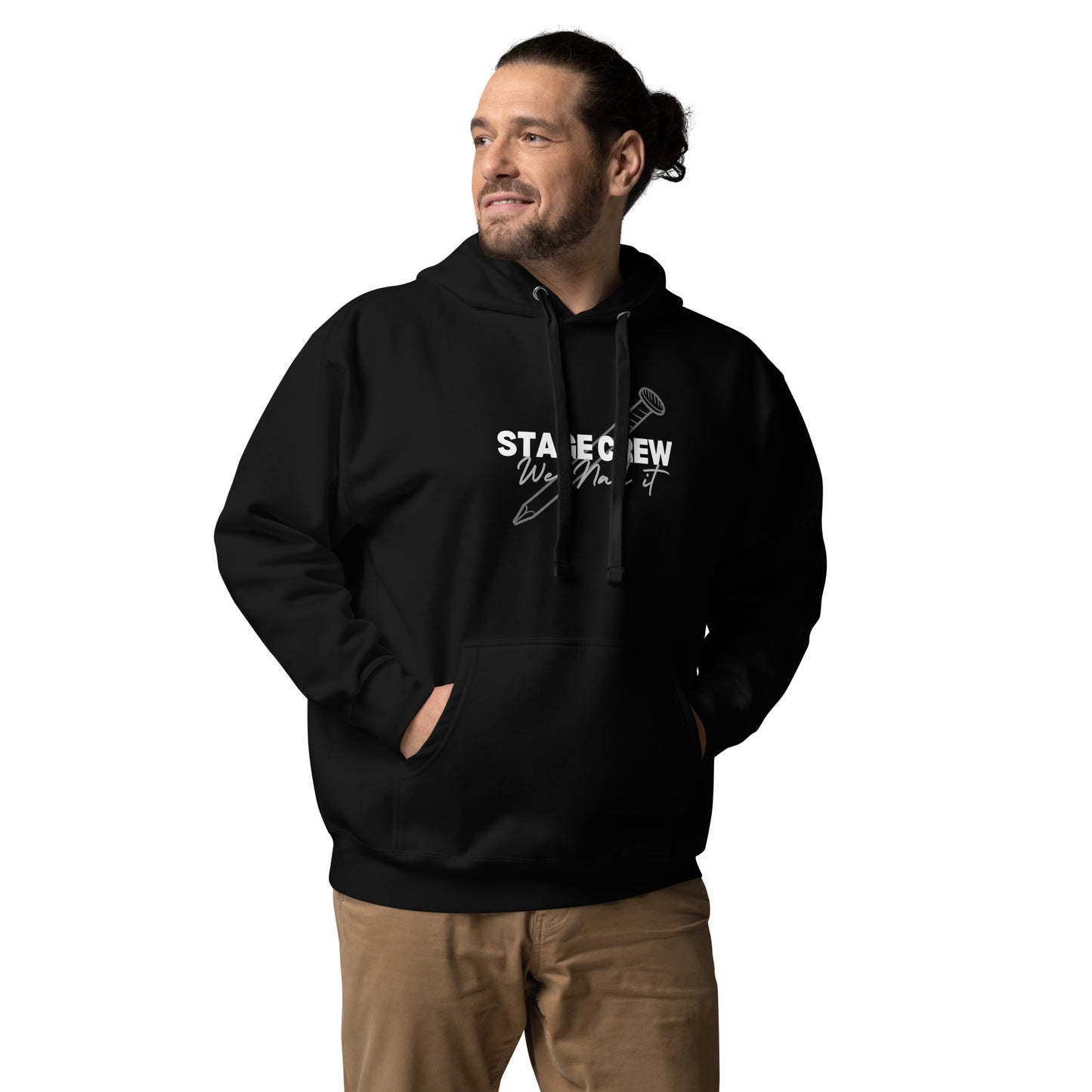 Theater Lover Stage Crew Hoodie, Musical Drama Sweatshirt, Stage Crew Gift, Theater Crew Shirt, Crew Member Hoodie