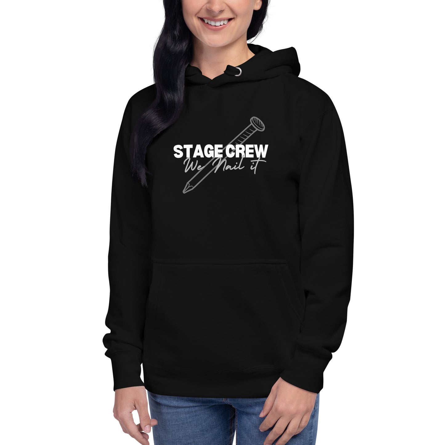 Theater Lover Stage Crew Hoodie, Musical Drama Sweatshirt, Stage Crew Gift, Theater Crew Shirt, Crew Member Hoodie