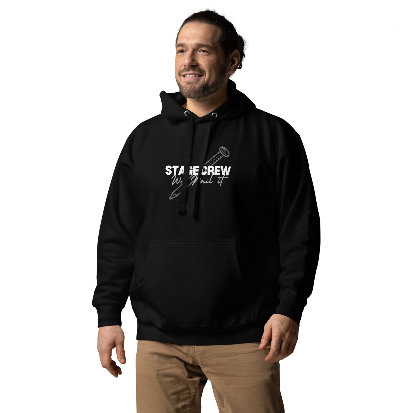 Theater Lover Stage Crew Hoodie, Musical Drama Sweatshirt, Stage Crew Gift, Theater Crew Shirt, Crew Member Hoodie