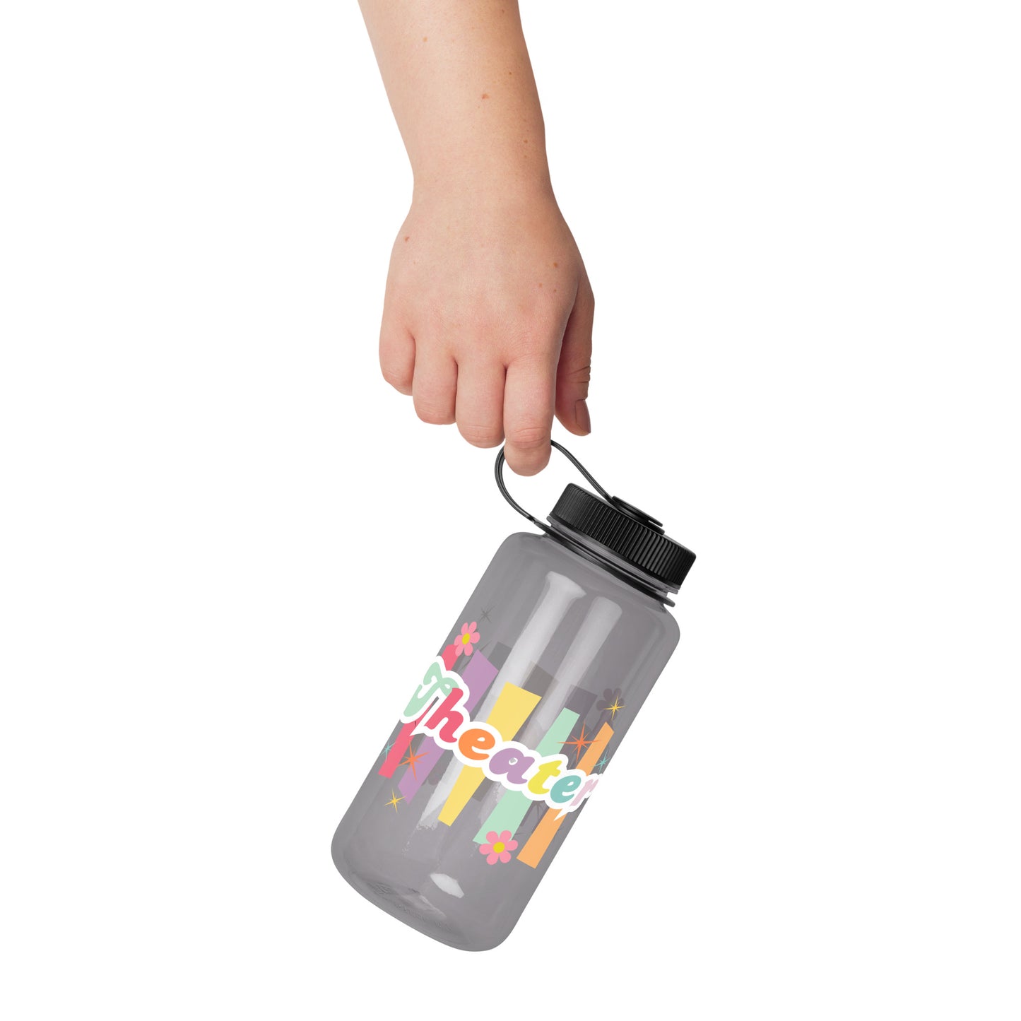 Theater Water Bottle, Drama Club Drinkware, Musicals & Plays Flask, Student Gift, Theater Lover Gift