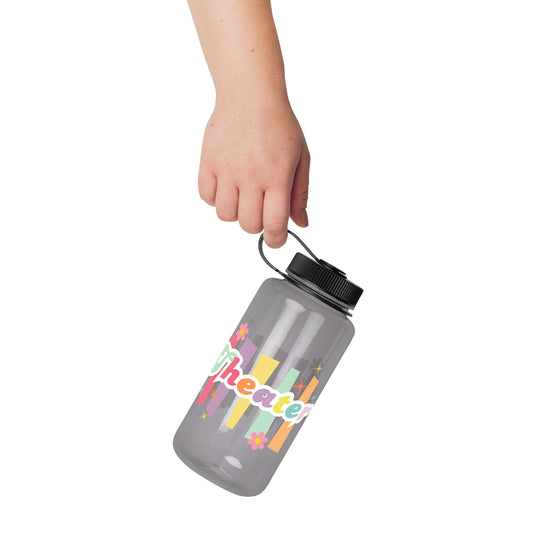 Theater Water Bottle, Drama Club Drinkware, Musicals & Plays Flask, Student Gift, Theater Lover Gift