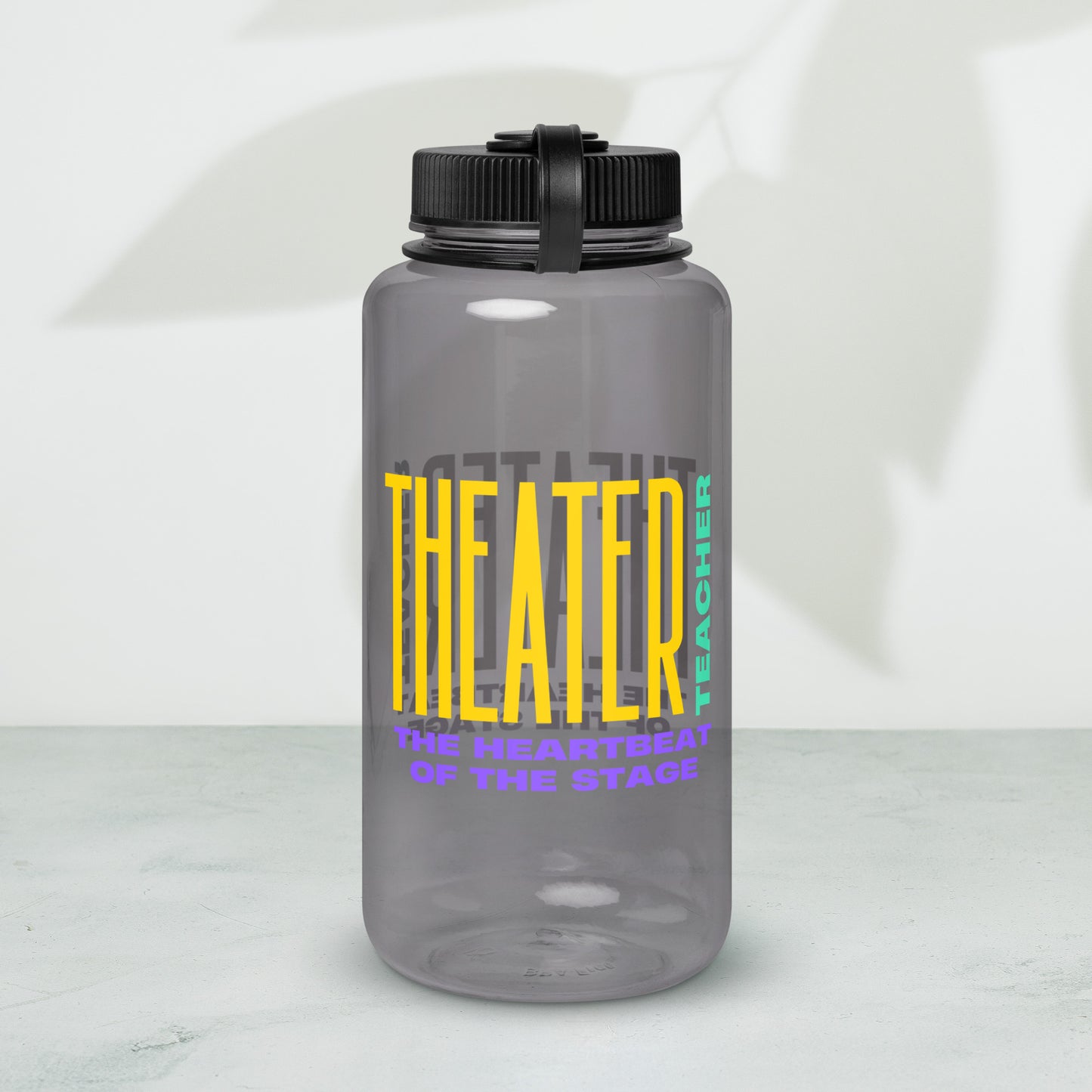 Theater Teacher Water Bottle, Drama Director Gift, Musical Plays Theme, Student Gift, Theatre Gift, Drama Teacher Gift