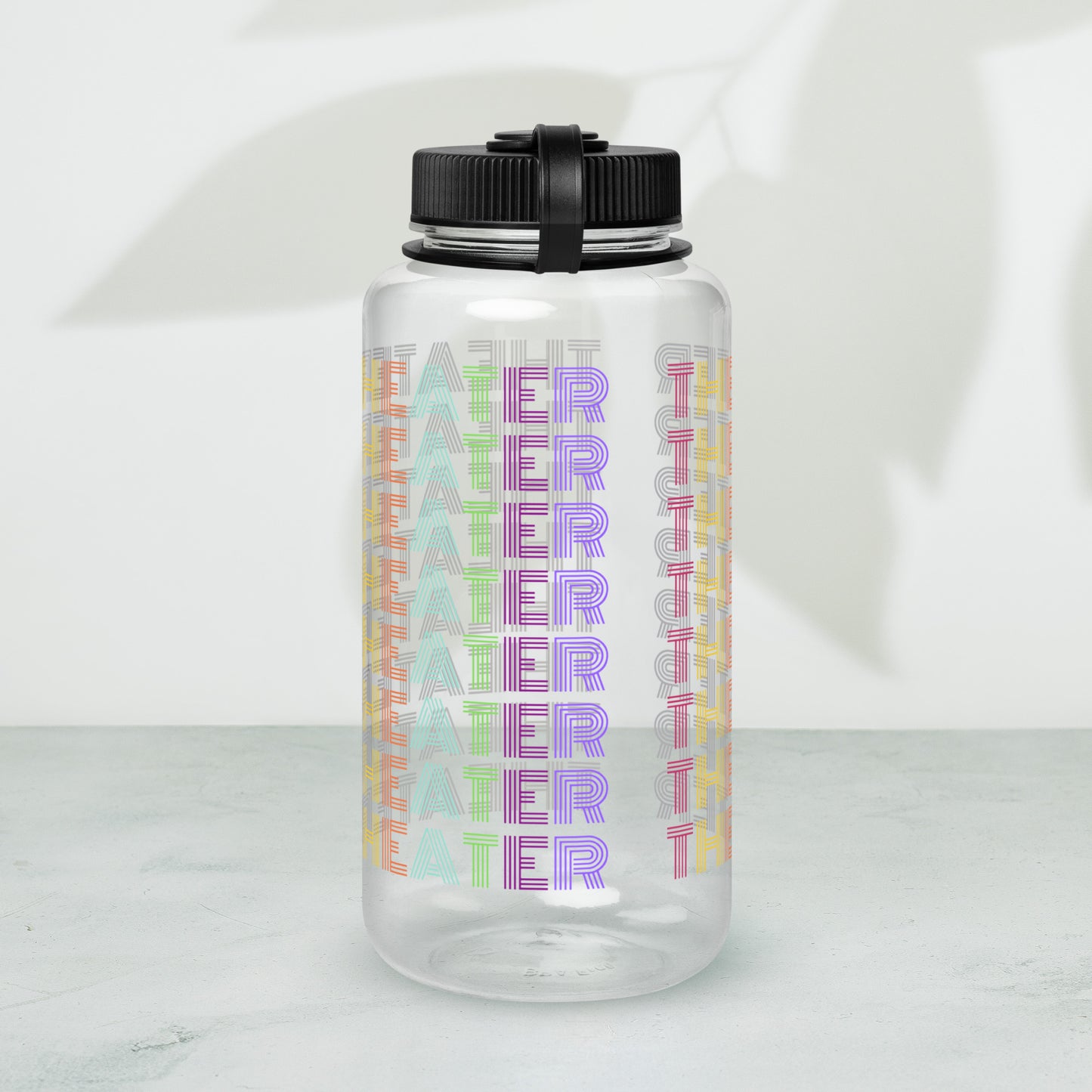 Drama Theater Water Bottle, Musicals Design, Student Gift, Reusable Flask for Performances