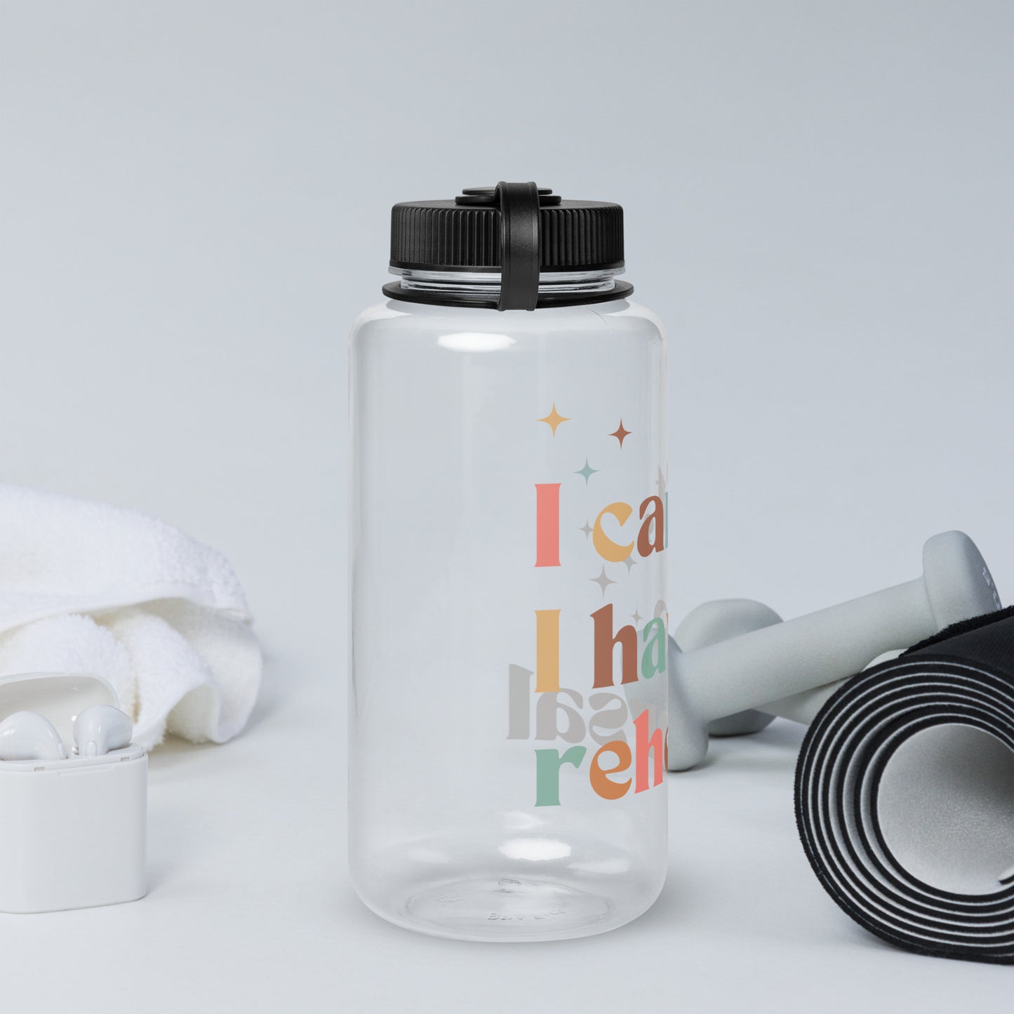 Theater Rehearsal Water Bottle, Drama Student Gift, Musicals Themed Drinkware, Play Practice Essential, Actor Gift Idea